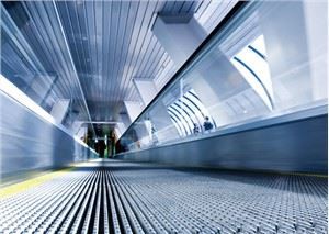 Energibesparande rörliga trottoarer